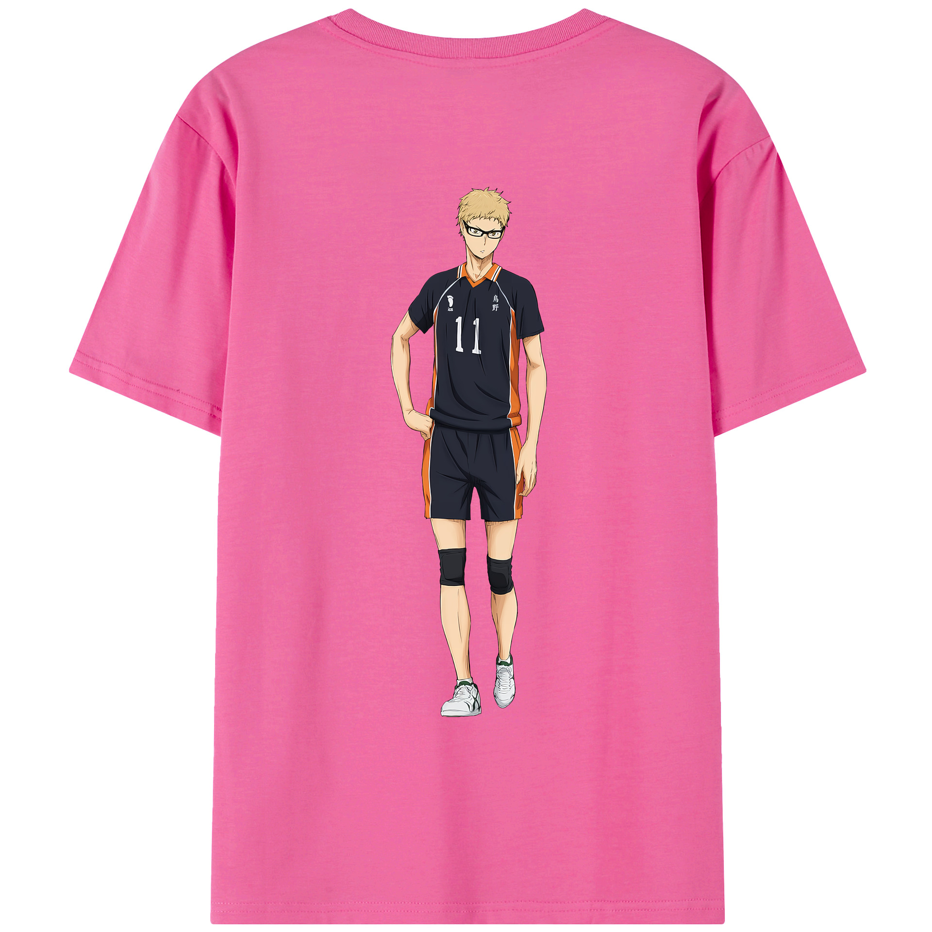 （画像用） ハイキュー!! Haikyu!! レディース半袖Tシャツ(バックプリント)